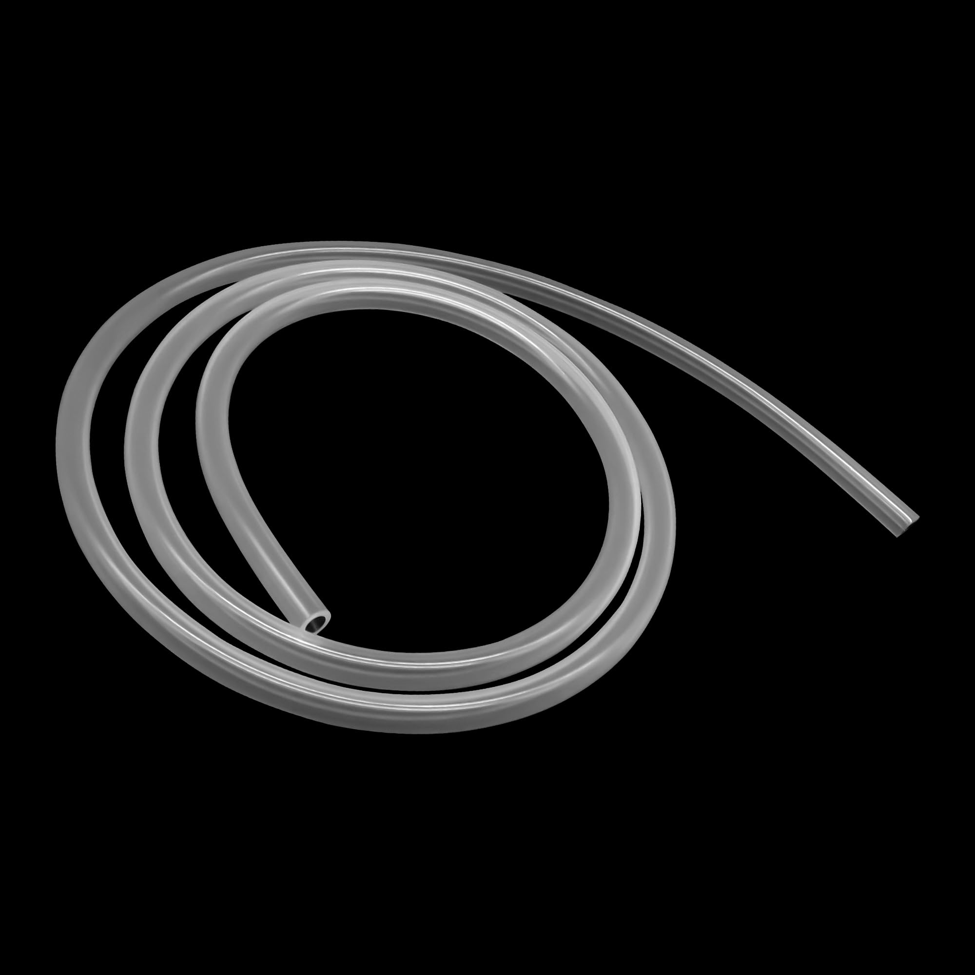 Lavmhab Clear Pvc Tubing 6Mm Id X 9Mm Od – 1M Flexible Vinyl Hose For Water, Air & Aquarium Use, Lightweight Plastic Pipe