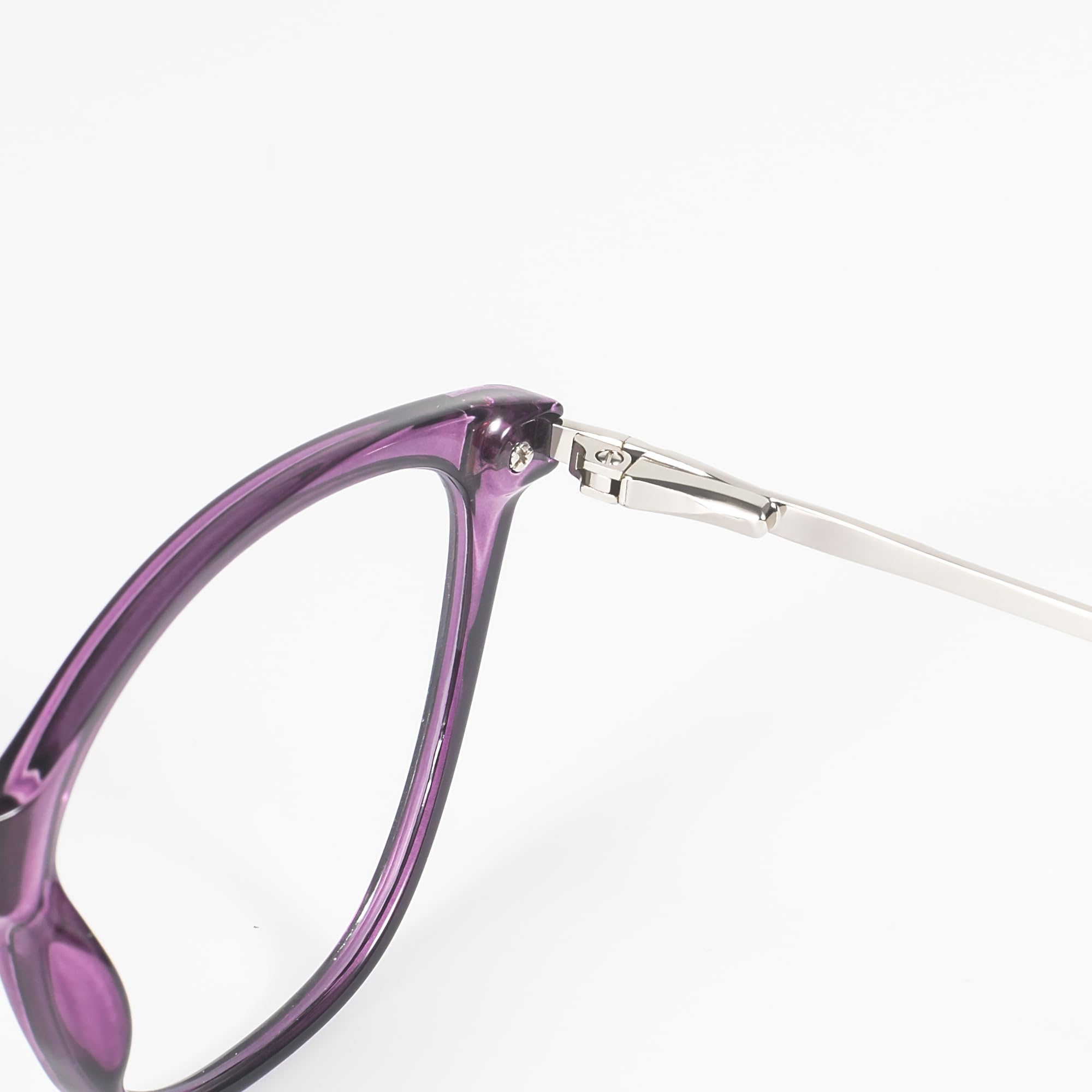 Blue Light Blocking Reading Glasses Computer Gaming Ultra-Lightweight Reading Glassesfor Women… (Purple, 1, diopters)