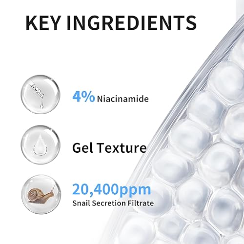 Miniatura 6 de Hicream Advanced Snail Hydrogel Eye Patch 60 parches, máscara de suero de gel, tratamiento debajo de los ojos, forro fino, ojos hinchados,