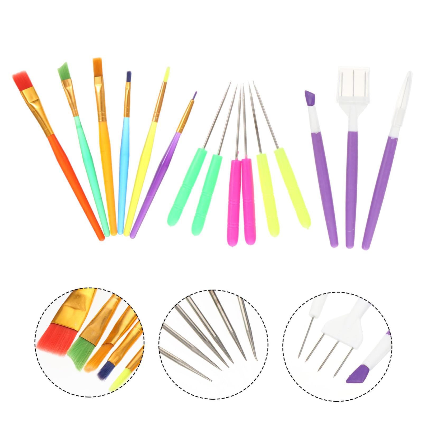 Cabilock 3 Juegos Bolígrafo para tallar Fondant Fabricante chispas para Decorar Pasteles Equipo Utensilios reposteria Toppers para Tartas Pluma de Grabado para Hornear raspador de Torta