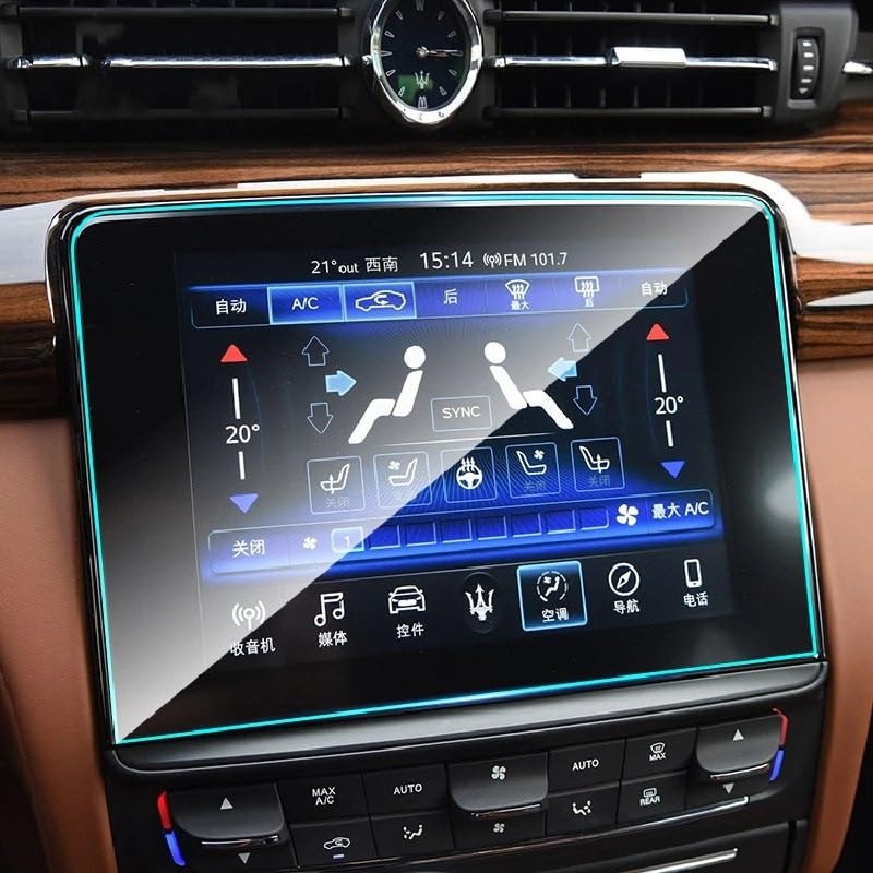 Verre trempé Quattroporte 2017-2021 voyagez avec un écran protégé