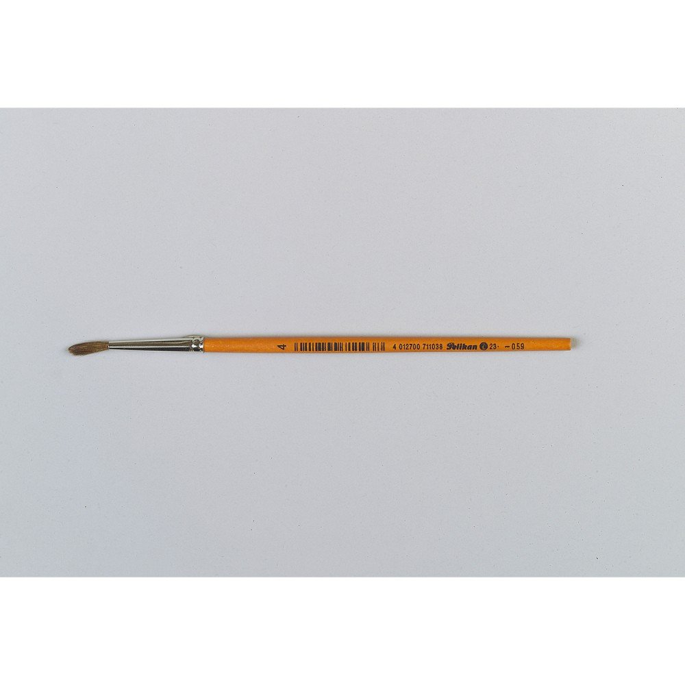 Pelikan 711036 Hair Brush Type 23 Size 4 Pack of 1