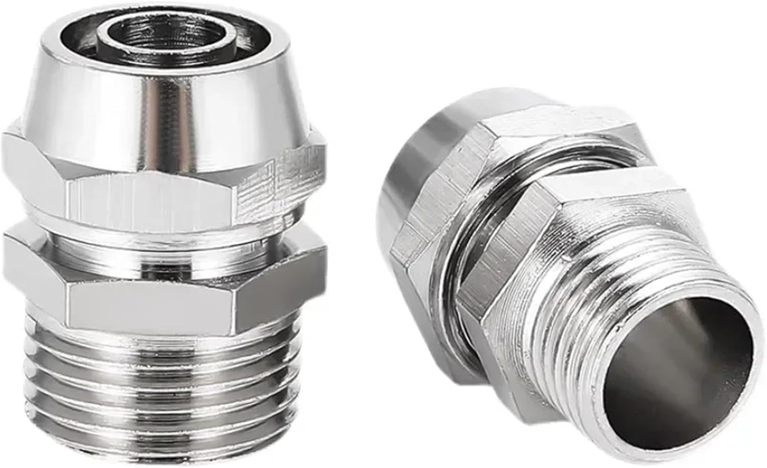 10PCS Pneumatic Fittings Air Fitting pc 4-M5 M6 M8 M10 M12 Thread Quick Connector for Hose Tube Connectors (Color : PC6-M10x1, Size : 10 PCS)