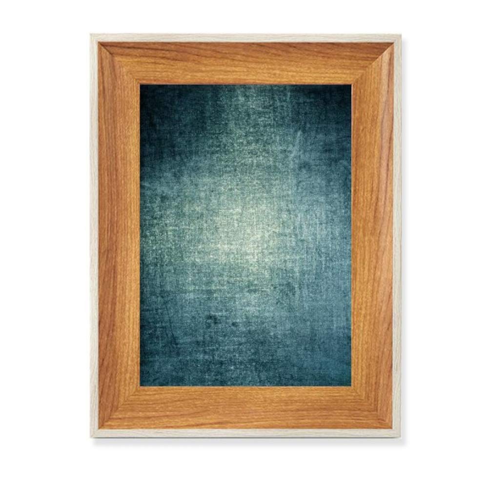 Cadre photo en bois et métal foncé pour personnaliser et décorer un bureau pro