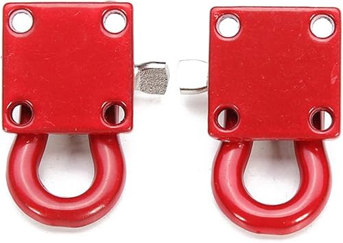 Miniatura 7 de 1:10 RC Rock Crawler Accesorios Ganchos de remolque y kit de cadena de remolque para Axial SCX10 Tamiya CC01 D90 D110 TF2 RC Trucks Piezas de