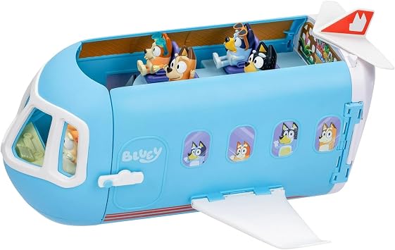 Bluey 3-in-1 Transforming Plane Ultimate Mega Set