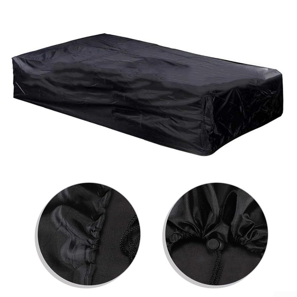 Copertura per tavolo da calcio balilla, copertura impermeabile in tessuto Oxford, copertura per biliardo, coperta da tavolo da calcio per interni ed esterni, 163 x 115 x 48 cm