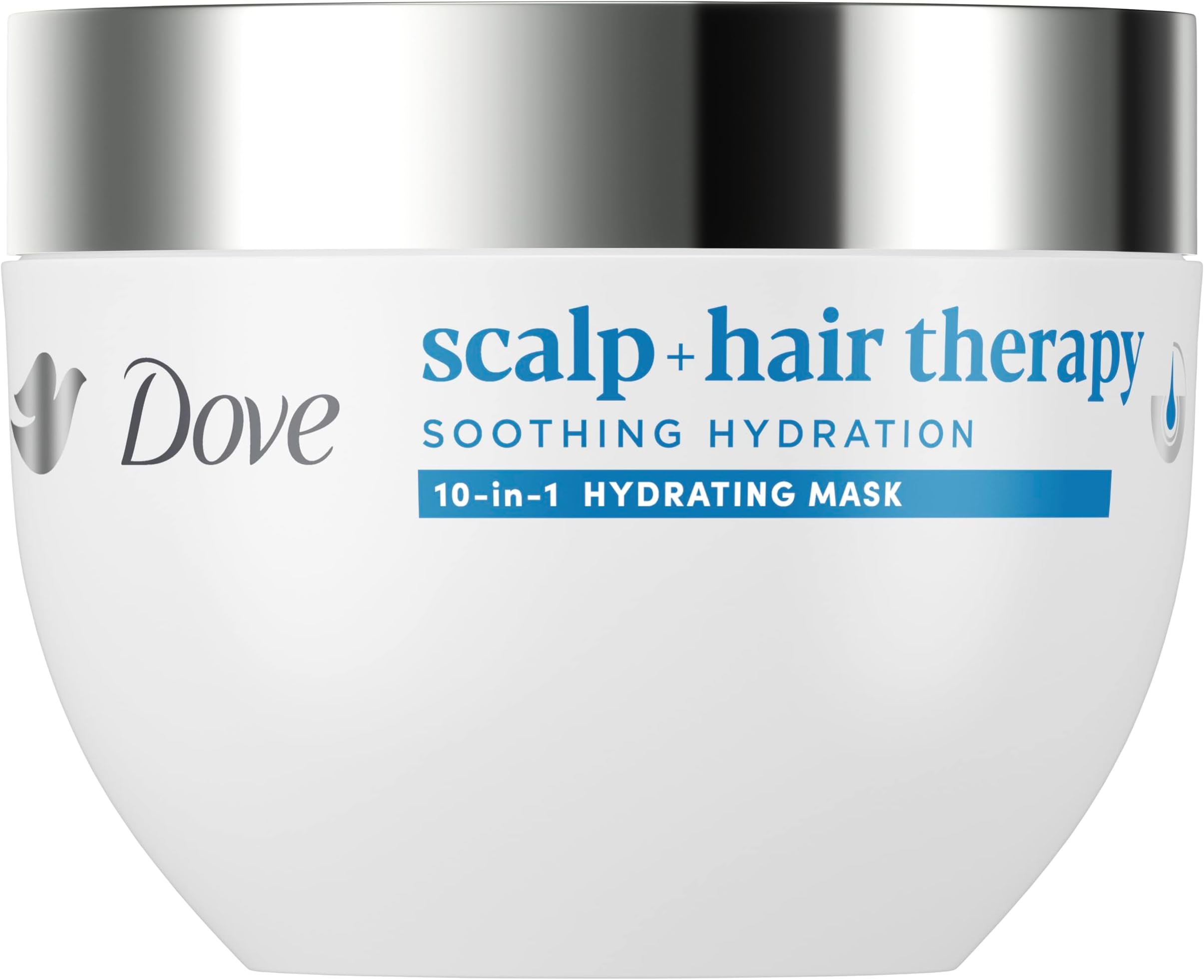 Dove Scalp + Hair Therapy Soothing Hydration 10-in-1 Hydrating Mask hair treatment for up to 100 hours of hydrated hair* 270 ml