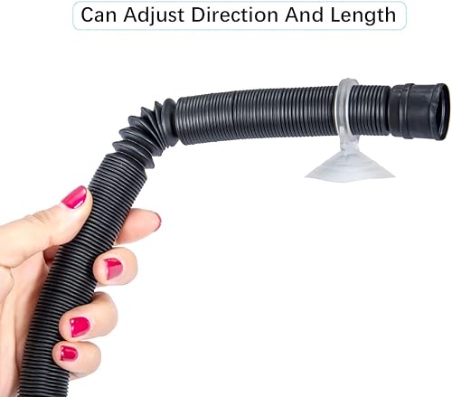 Betazooer Accesorios de humidificador de reptiles de llenado superior, nebulizador de reptiles con tubo de extensión, adecuado para reptiles