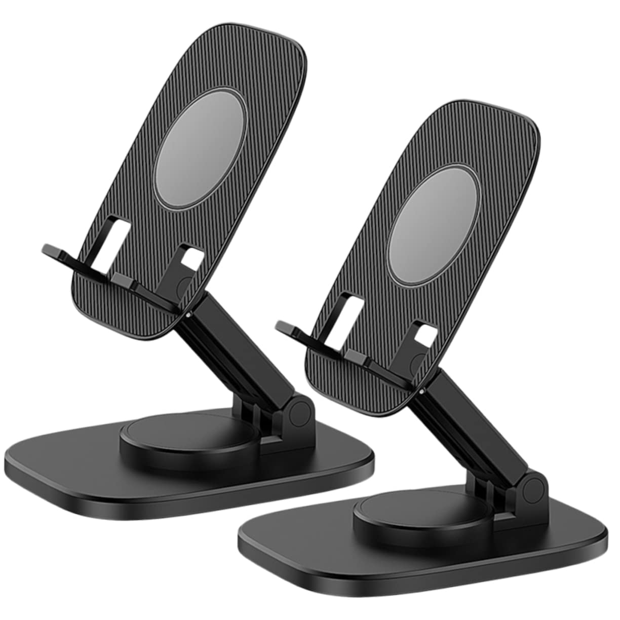 SHINEOFI 2pezzi Supporto Da Scrivania Per e Tablet Telefono Multifunzionale in Materiale Di Qualità Stabile e Antiscivolo Compatto Per Quotidiano e Viaggio