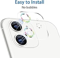 Vista 17 de 3 Pack Tempered Glass Camera Lens Protector for iPhone 12 6.1", Ultra HD, 9H Hardness, Anti-Scratch, Case Friendly, Easy to Install
