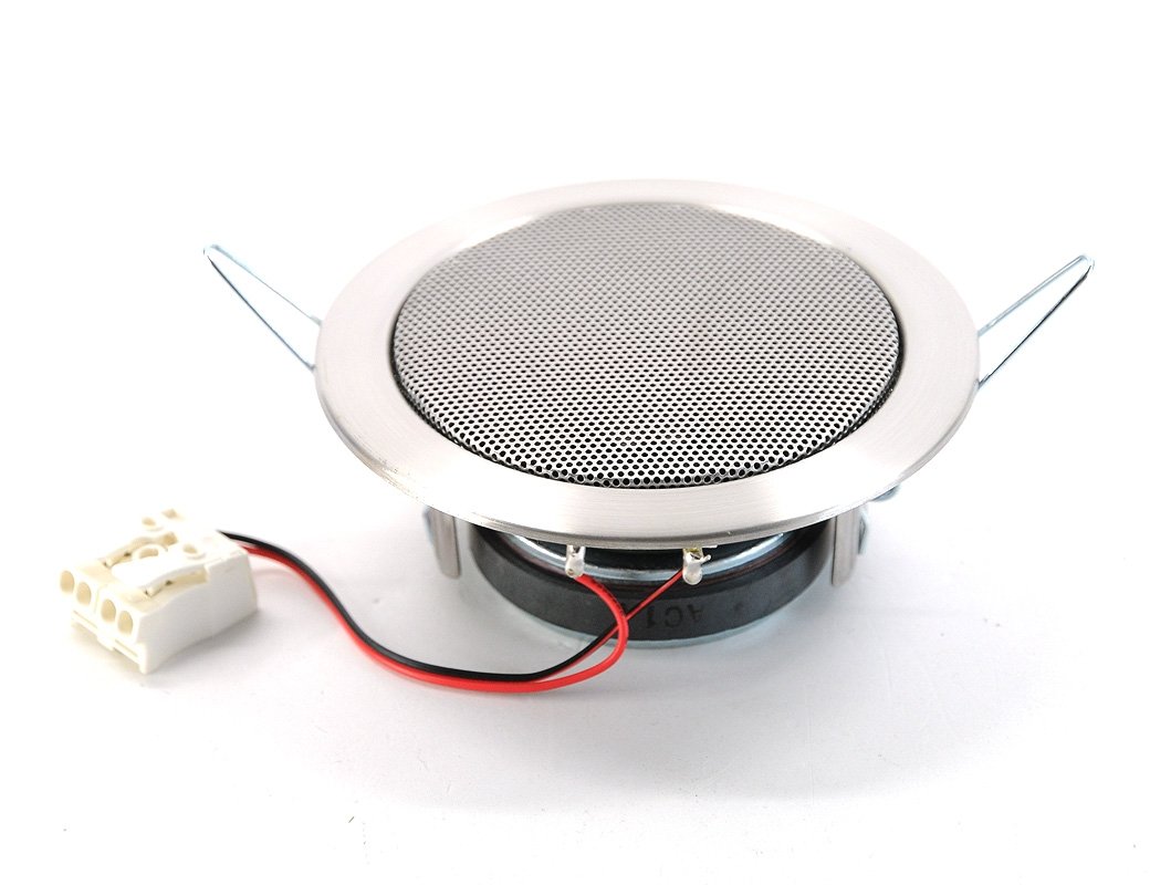 Visaton VS-DL10 - Haut-parleur (Avec fil, 20 W, 75 - 20000 Hz, 8 Ohm, Blanc)