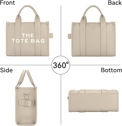 Miniatura 4 de charlore The Leather Tote Bag For Women, Womens Tote Bags with zipper,Can shouldercrossbody,Handbag