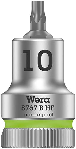 Miniatura 13 de Wera 05003972001 Correa B 3 TORX® HF Zyklop Juego de dados con función de sujeción, unidad de 3/8", 9 piezas