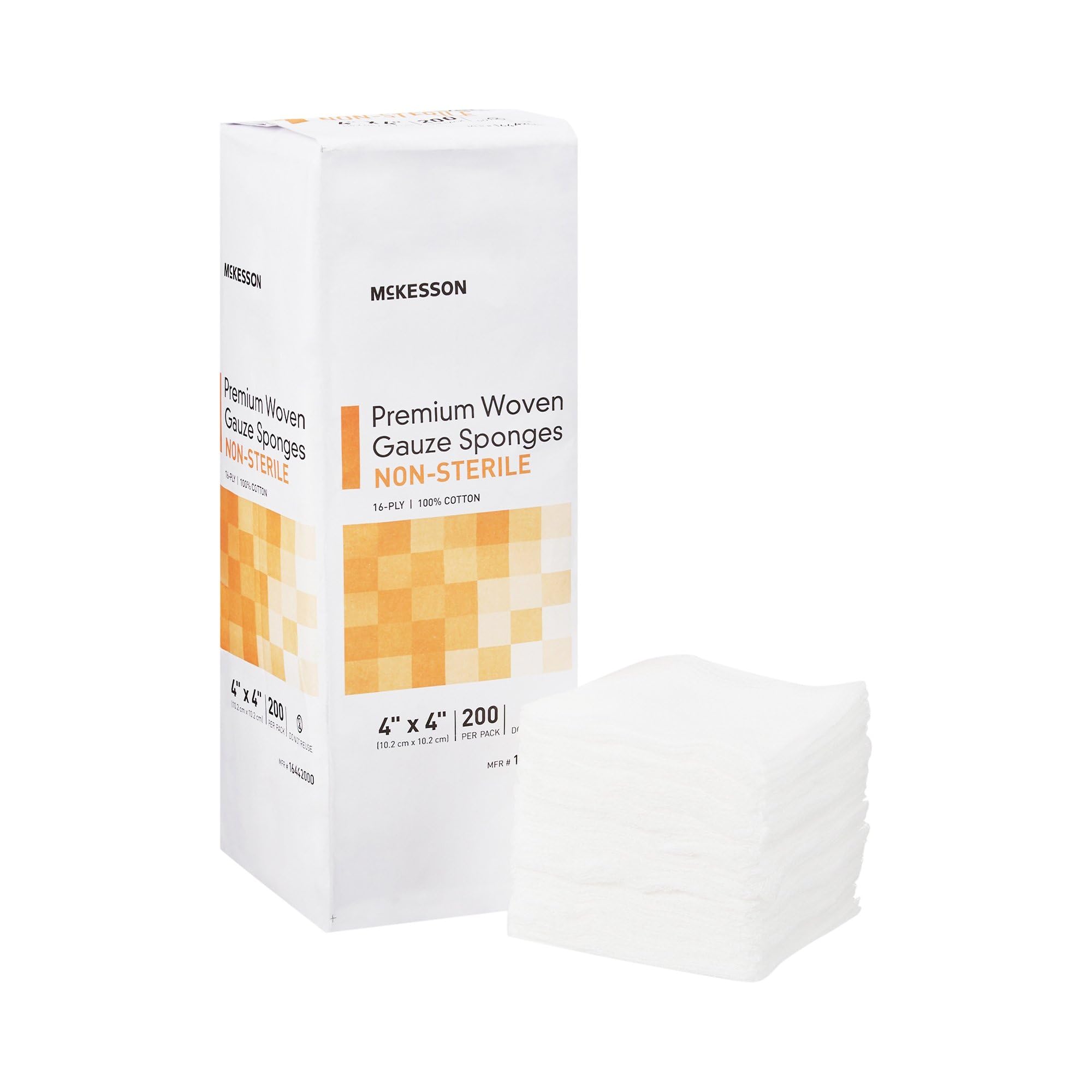 Amazon.com: McKesson Premium Woven Gauze Sponges, Non-Sterile