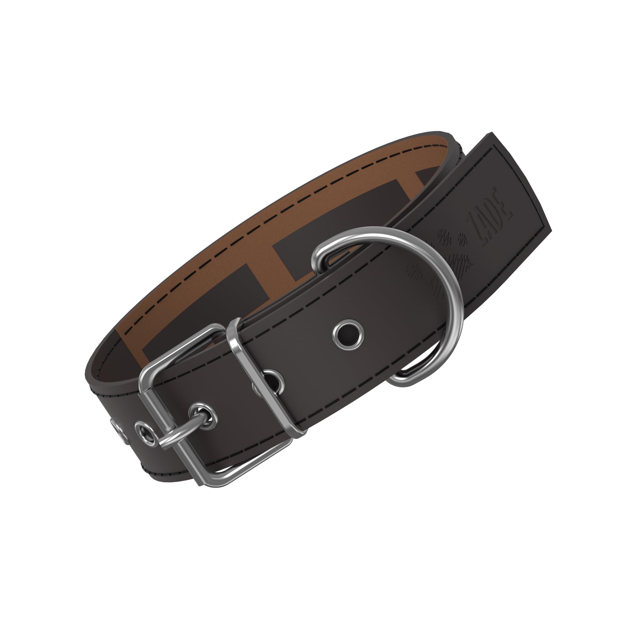 ZADE Collares Perros Funda Antiparasitario - Collares Antiparasitos Perro - Collar Perro Grande Collar Perro Mediano Collar Perro Pequeño - Collar Antipulgas y Garrapatas - Collar Perro Cuero (N,L)