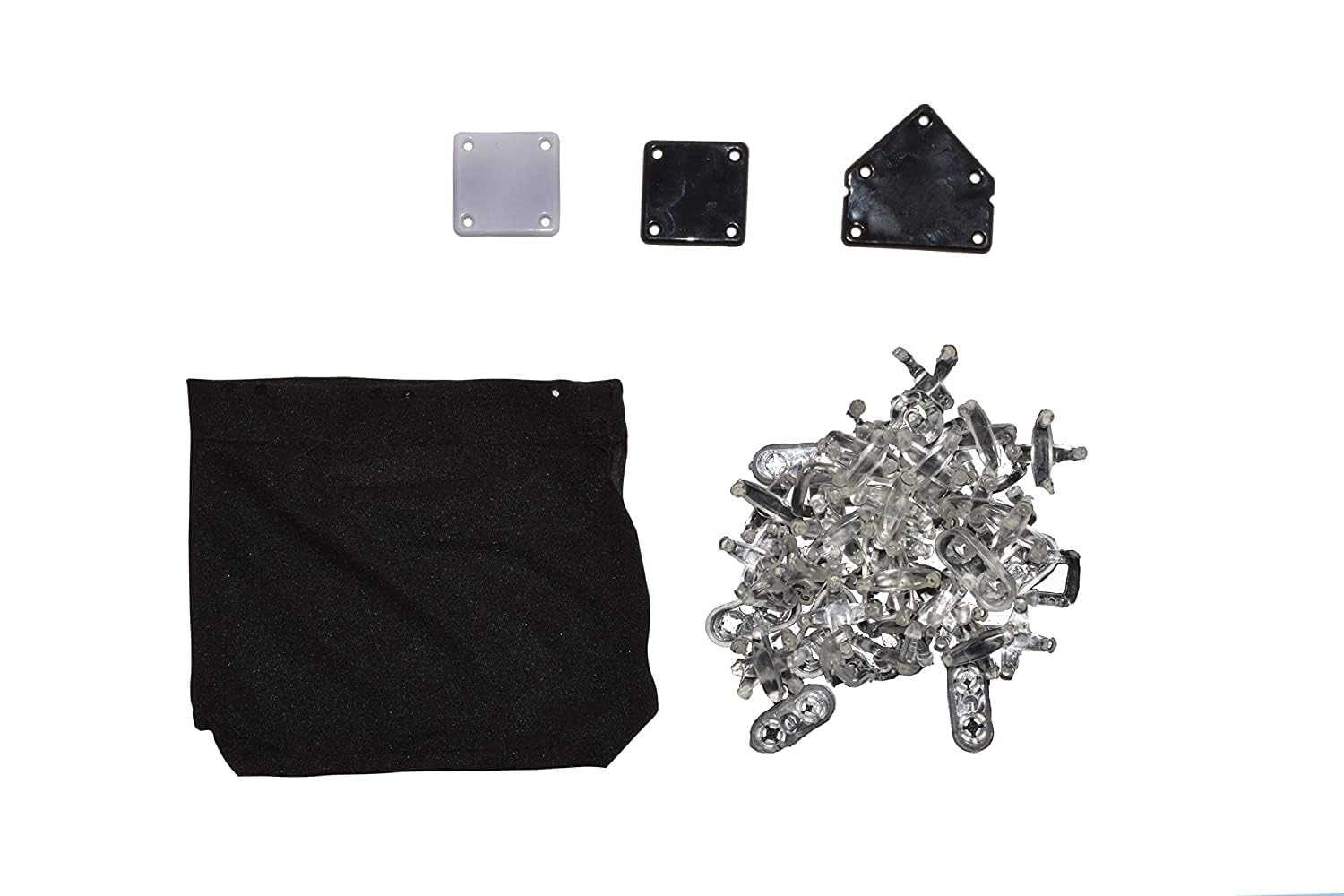 Crackles DIY Make Your own Art and Craft Fashion Purses / Bag -Small Size-Black and White (Black & White) 1