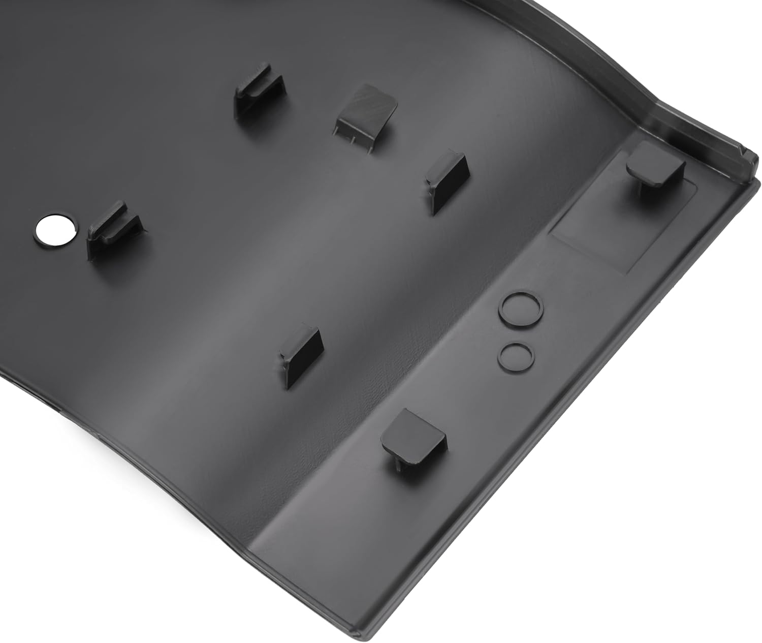 HECASA Fuel Gas Filler Pocket Housing Hinge Door Cover Compatible with 2015-2023 Ford Transit Van 150 250 350 HD Replace for CK4Z-5427936-A CK4Z-61405A26-B (Fuel Filler Housing+Black Gas Cap Cover)