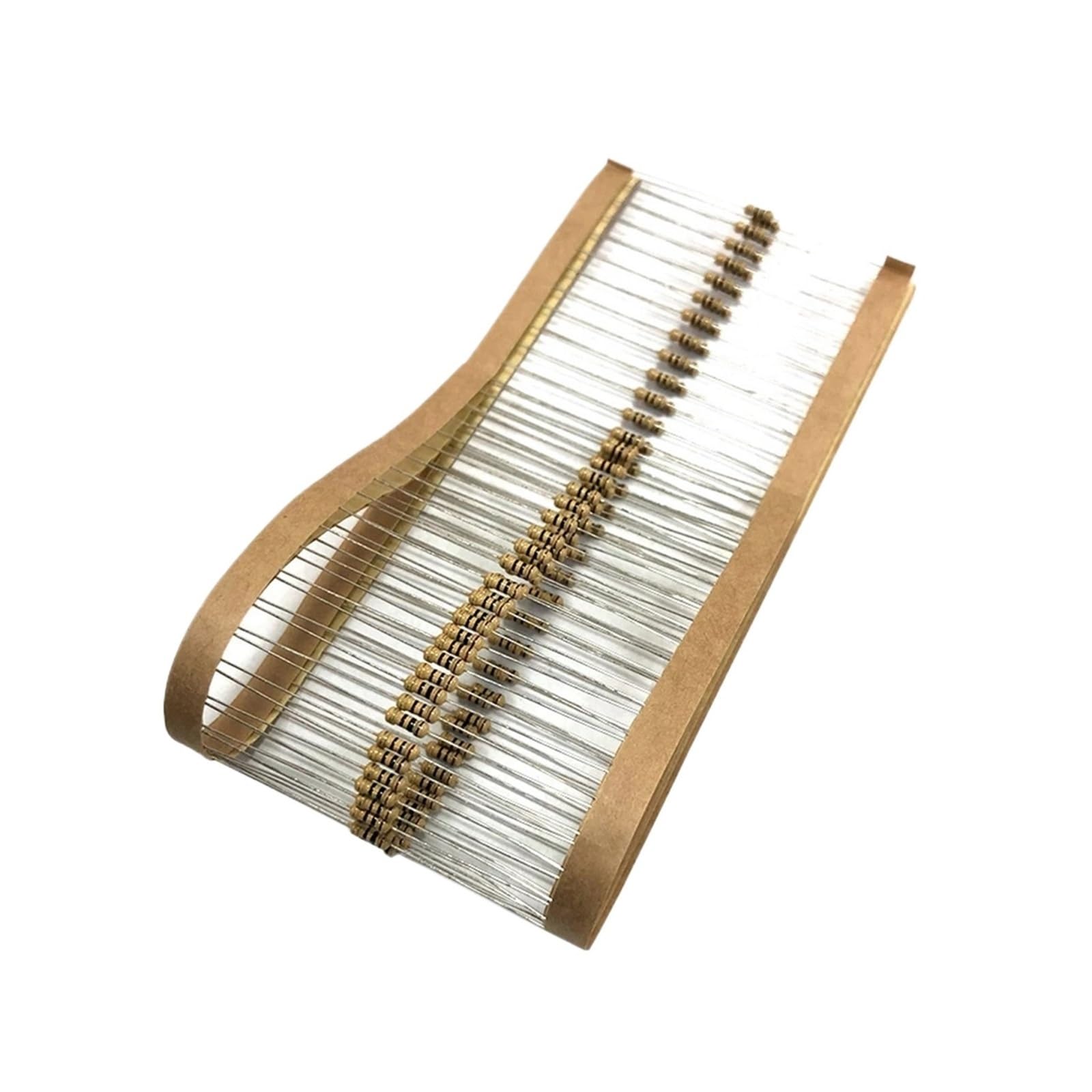 AQYCM773HY 100pcs 1/4W Carbon Film Resistor Four Color Circle 0R 1R 10R 100R 1K 10K 100K 1M 0.25W 1 10 100 Ohm R K M 100Ohm 0R-10M(0.25W 220R)