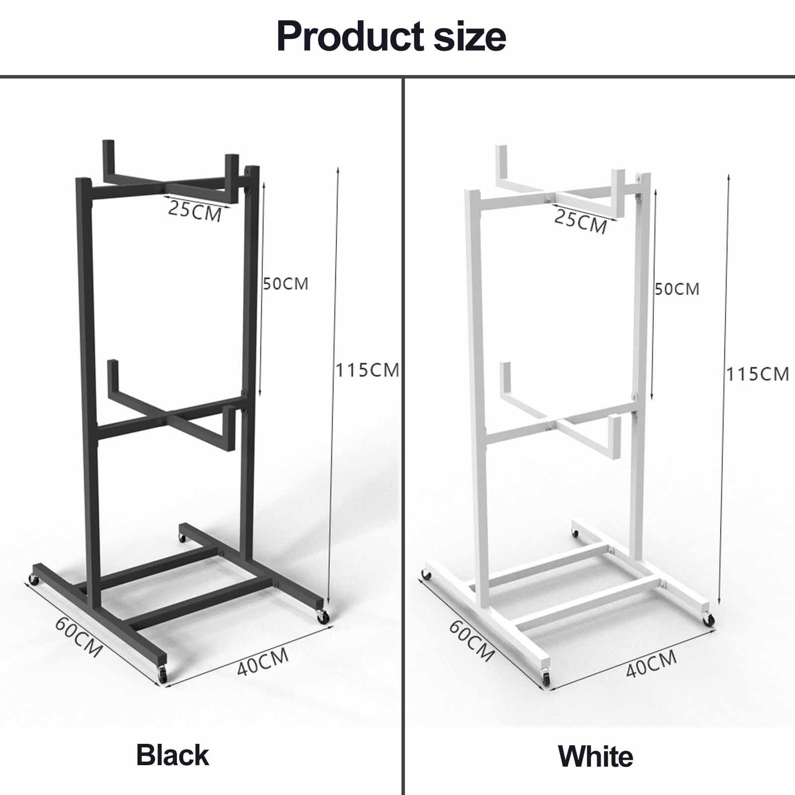 Supporto a 2 livelli per galleggianti da piscina, organizer esterno per bordo piscina, organizer con ruote e barra trasversale, adatto per attrezzature e accessori nuoto