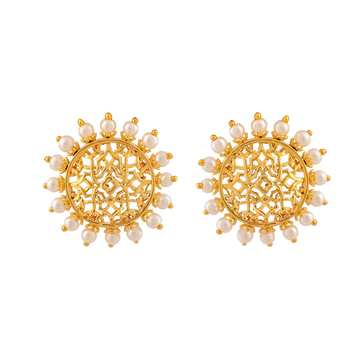 Nazakat Gul Oversized Stud-image-24