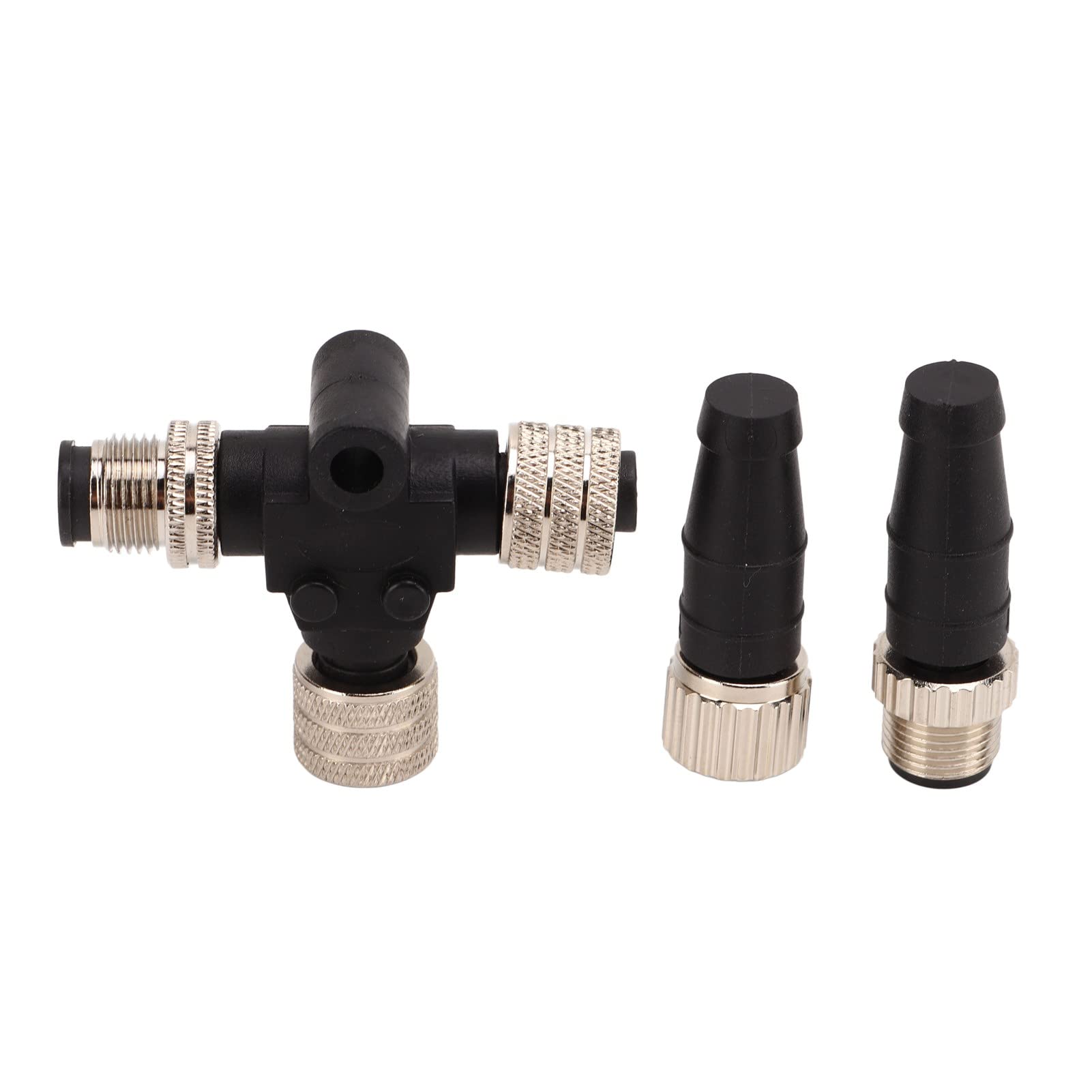 Pongnas Set di Terminazioni a 5 Pin con Connettore a T NMEA 2000 N2K Maschio Femmina per Simrad