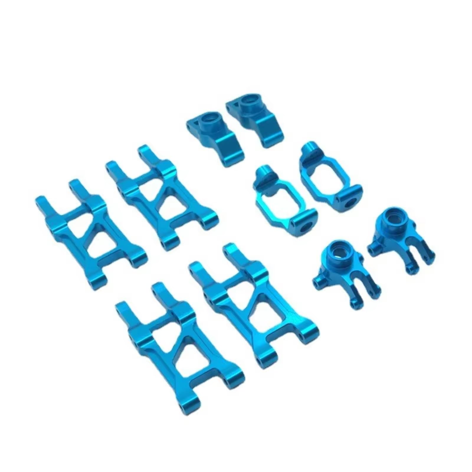 Knuckle sterujące RC do SuBo BG1513 BG1518 1/12 metalowe do kierownicy wahacza C do siedzenia tylnego kubka 5-częściowy zestaw części do samochodów RC i akcesoria ulepszone zastosowanie zastępcze