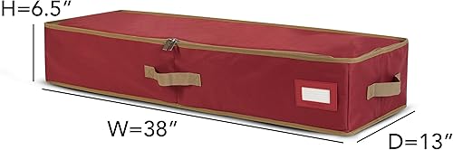 Miniatura 3 de Organizador de lujo para envoltorios de regalo Covermates Keepsakes, puede almacenar hasta 15 rollos de papel largos, hecho de material resistente,