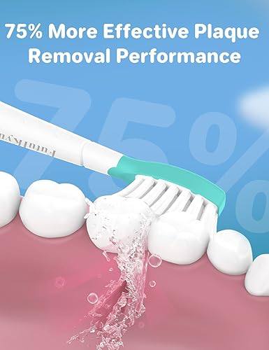 Miniatura 4 de FutulkyUS Cabezales de cepillo de repuesto para niños Philips Sonicare cabezal de cepillo de dientes eléctrico suave compatible con 4100, cabezal