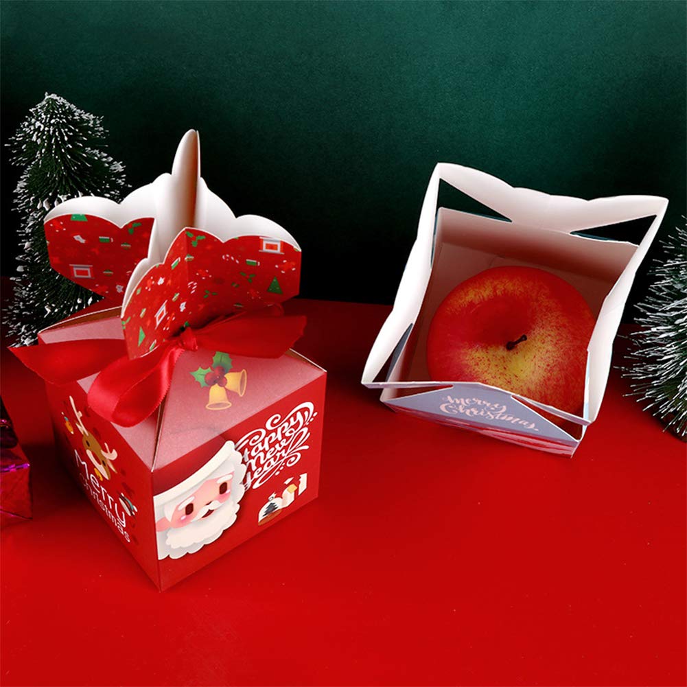 20 Stück Weihnachts-Kartonschachteln – Süßigkeiten- & Geschenkboxen Für Klassenraum, Büro & Familie