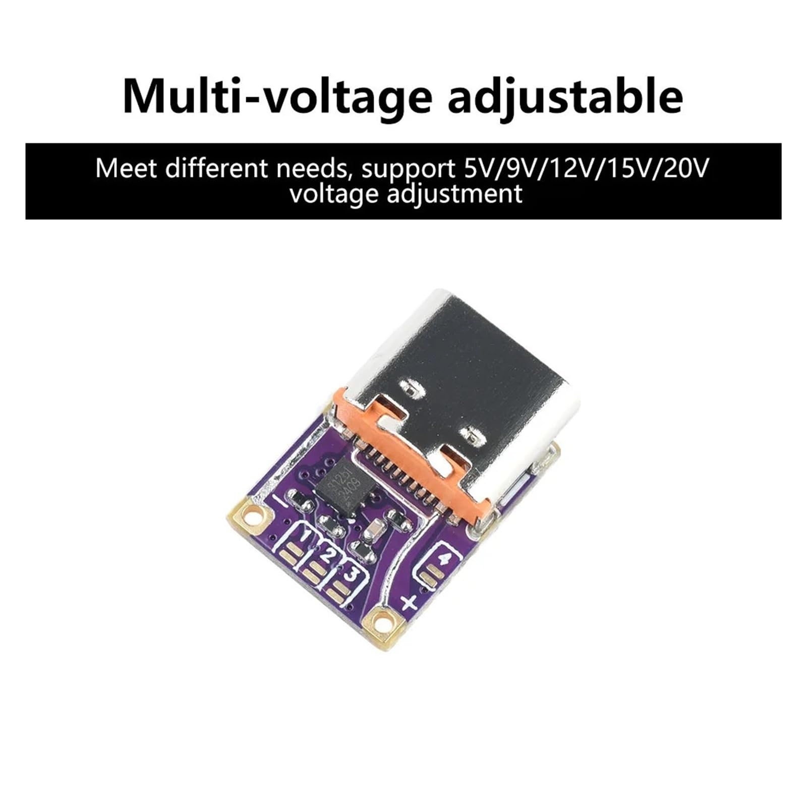 PD3.0 PD3.1 QC3.0 moduł spustowy 48 V Decoy Board typ C do DC 5 A (niskie napięcie)