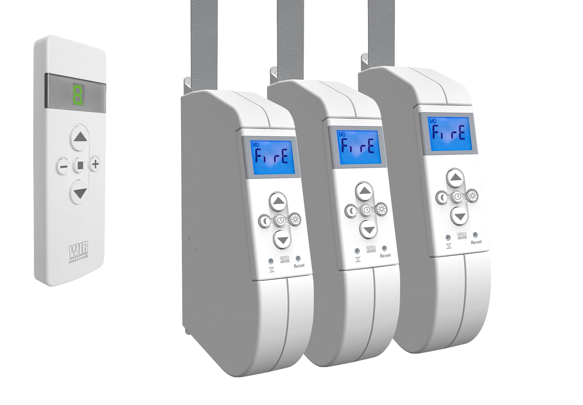 WIR Elektronik EWickler Aufputz Standard EW910 Rollladen Gurtwickler 23mm Gurt E