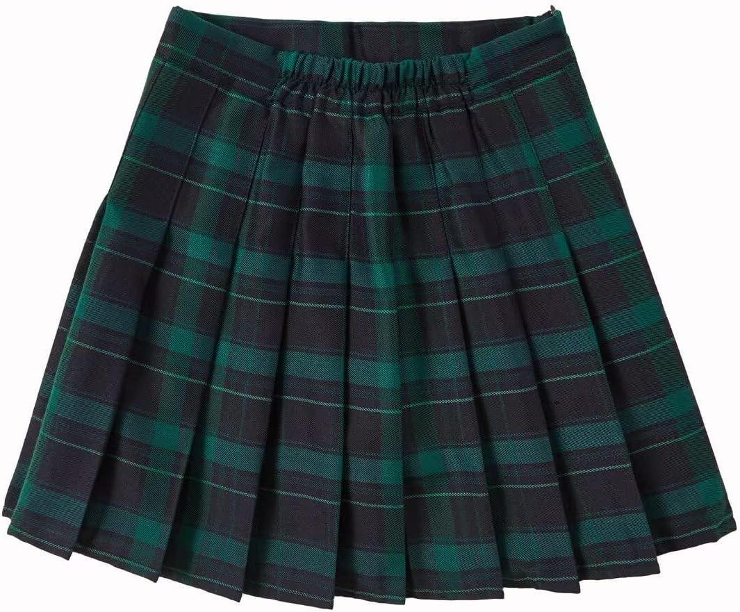 Pleated Mini Skirt High Waisted Tennis Skirts Skorts for Women Girls School Uniform Dress Cheer Skirt with Shorts,2T-4XL - Image 2