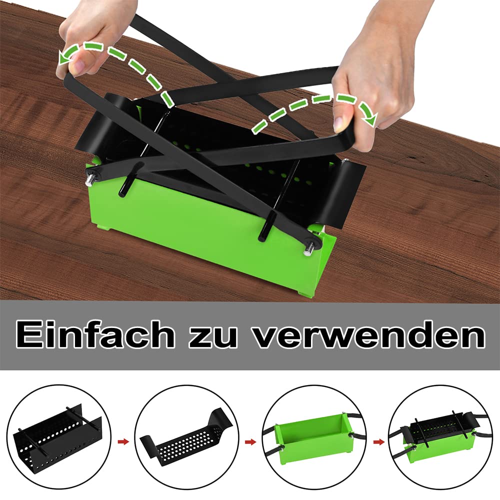 Pressa Per Bricchette Di Carta Manuale - Compattatore Per Giornali, Ecologico Per Stufe E Camini - Foto 8