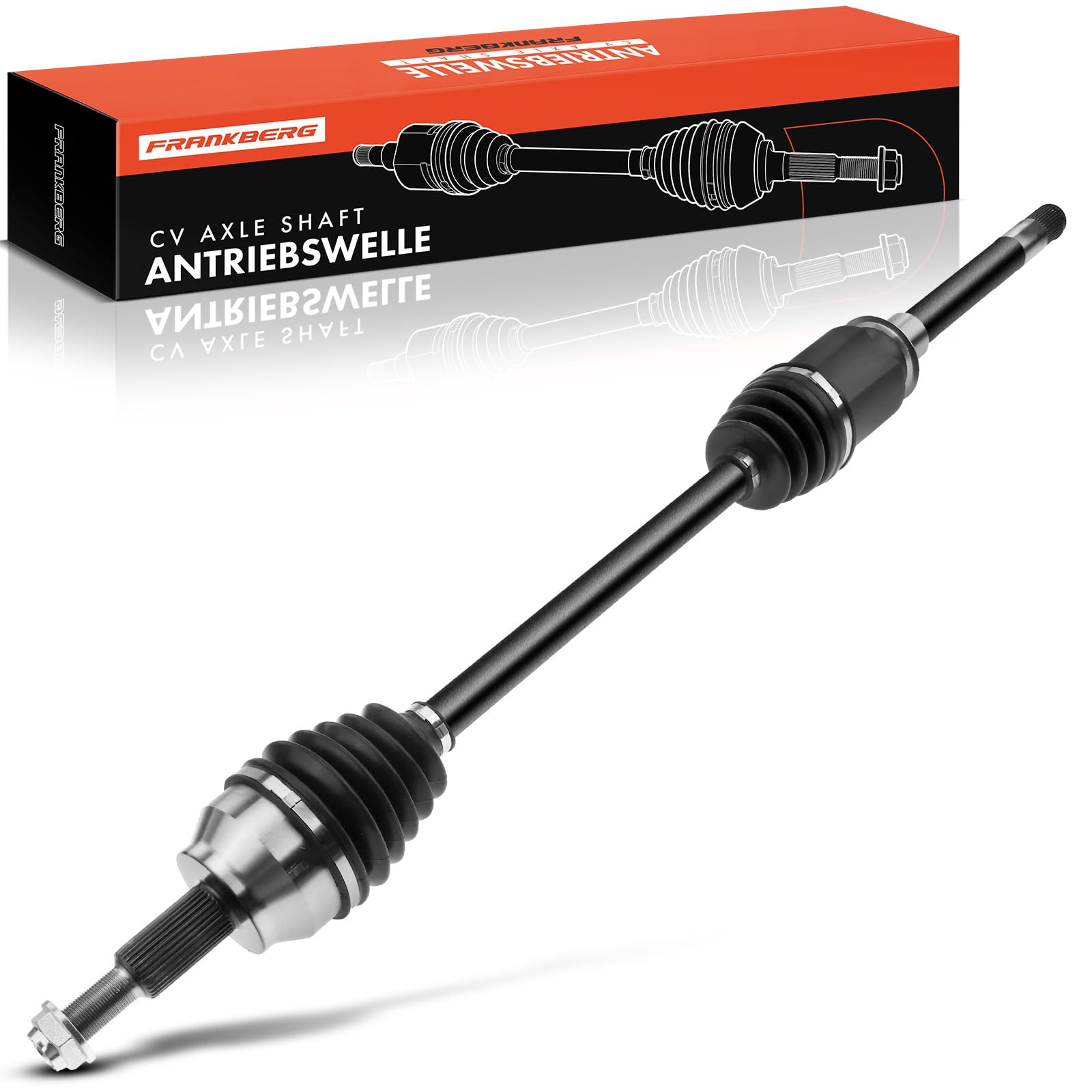 Frankberg Antriebswelle Vorderachse Links Für Jeep Grand Cherokee IV (2010-2025) – Ersatz Für 52124713AD, Automatikgetriebe, Länge 663,5 Mm