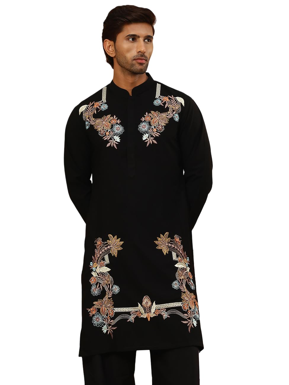 jompers Japanese Imported Fabric Embroidered Kurta-picture-26