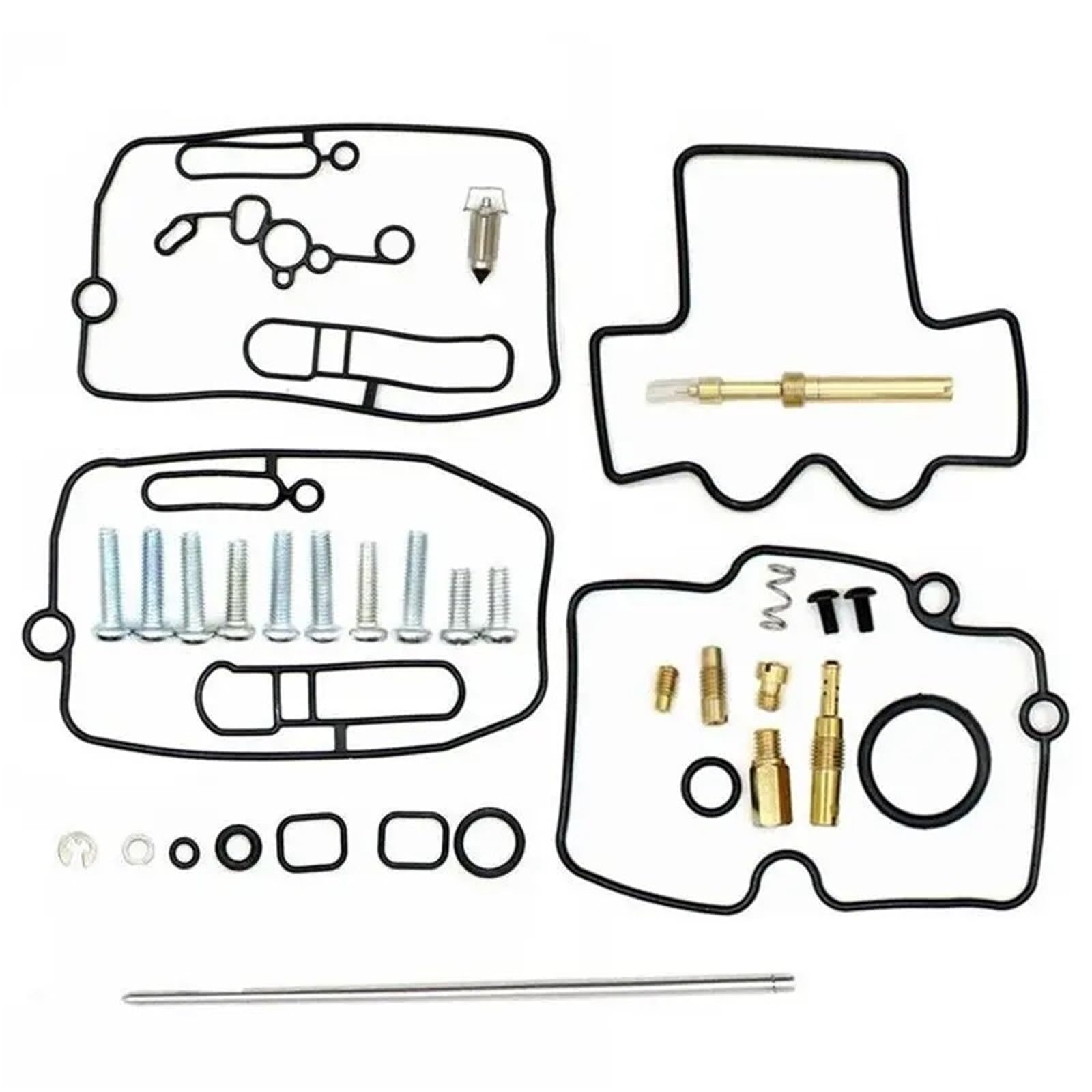 4 Juegos Juntas para Carburador para YZ250F para YZ450F 2003-2009 | Kit de reparación y reconstrucción