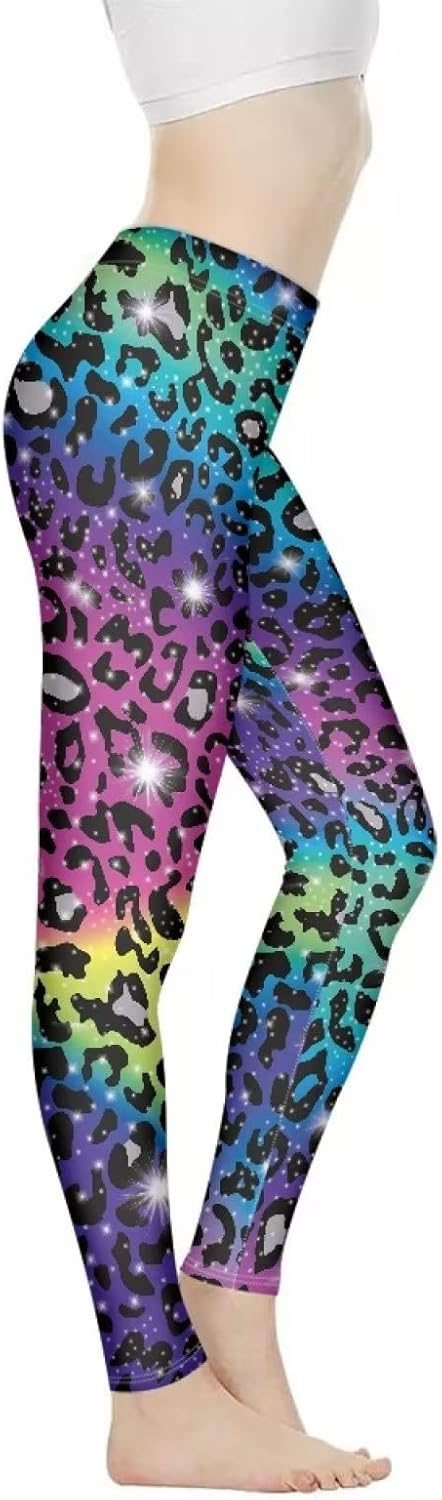 UNICEU Women's High Waist Yoga Pants, Scrunch Butt Lifting Leggings for Fitness, Tummy Control Tights