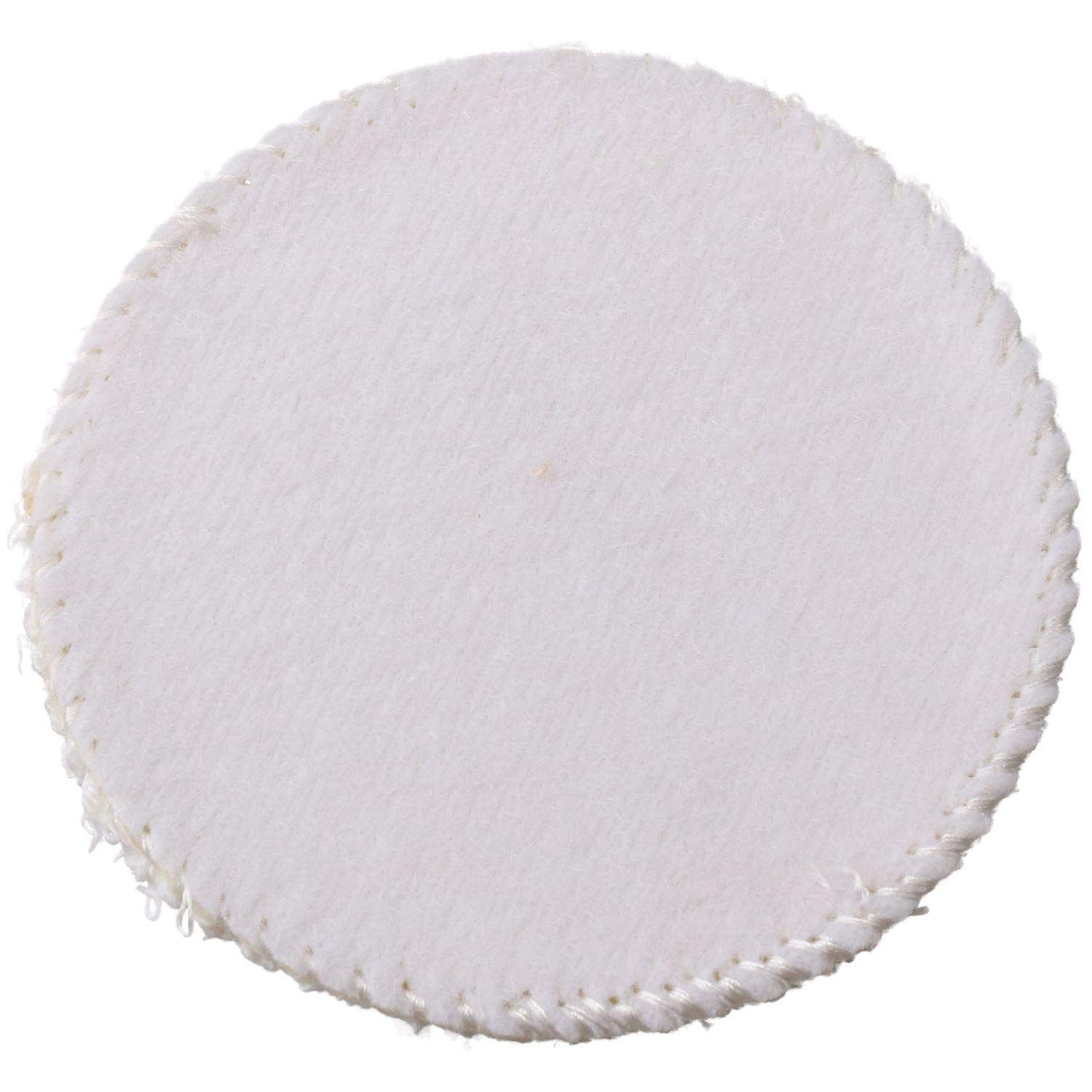 75mm Microfibre Cloth Polishing Buffing Cleaning Mop Hook and Loop Backing 5pc