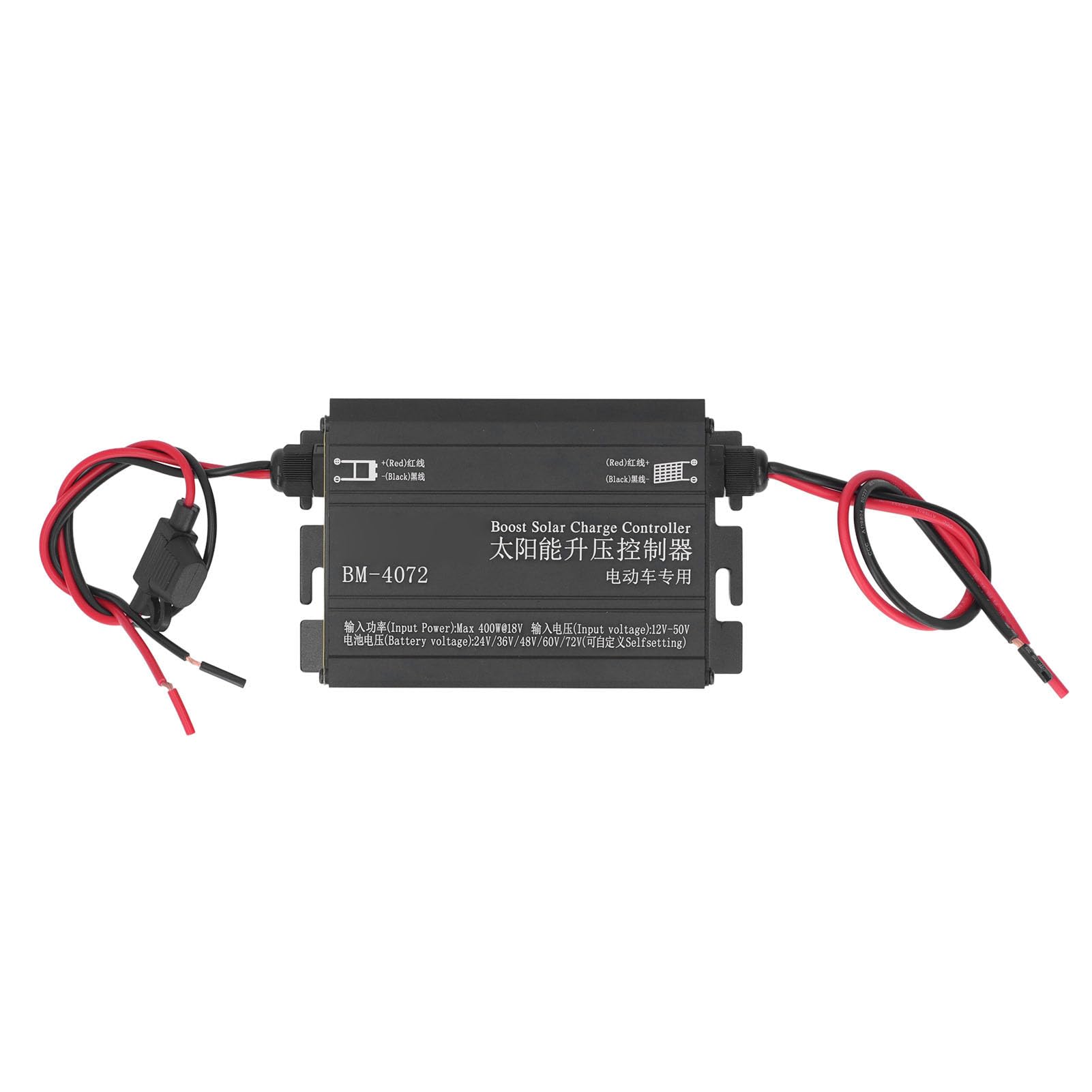 SEAFRONT MPPT Solar Boost Controller 24V 36V 48V 60V 72V Batterie Elektroauto Fahrrad Solarpanel Batterieregler Laderegler 12-50V 400W Zum Laden des Solarsystems, SEAFRONTBFR2C09NG3 Gewerbe, Industrie & Wissenschaft