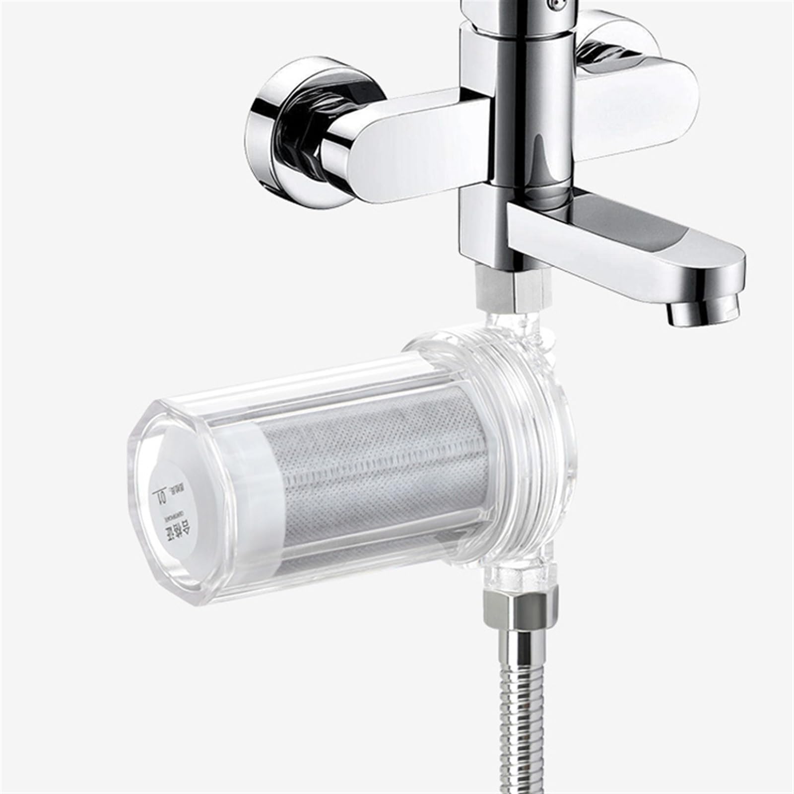 Purificador de salida Universal, filtro de ducha de carbón activado, filtro de ducha, grifo, purificación de calentador de agua, 1 ud.(W1 carbon filter)