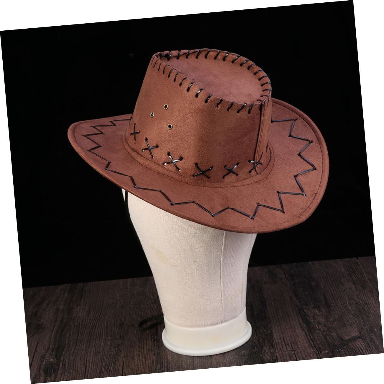 3Pcs Cowboy Hat for Adjustable Western Style Party Hat for Festivals Cosplay and Costume Events Fun Novelty Hats for Boys