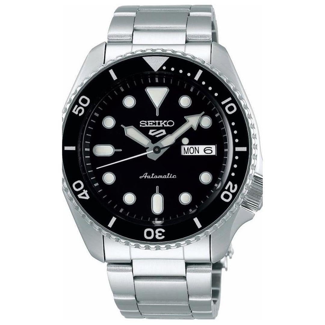 SeikoSeiko Analog Black Dial Men's Watch-SRPD55K1