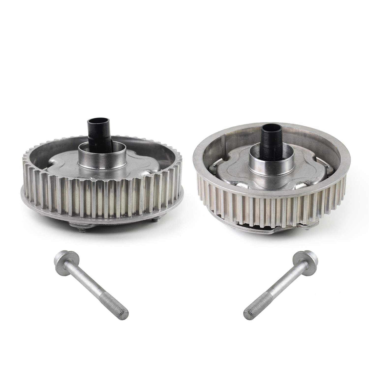 Bisenya Albero a camme fasatore Lato aspirazione + lato scarico 55567049 55567048 Compatibile con Astra H Insignia A Signum CC Vectra C Zafira B 12992409 12992410 5636466 5636467 5636631 5636632