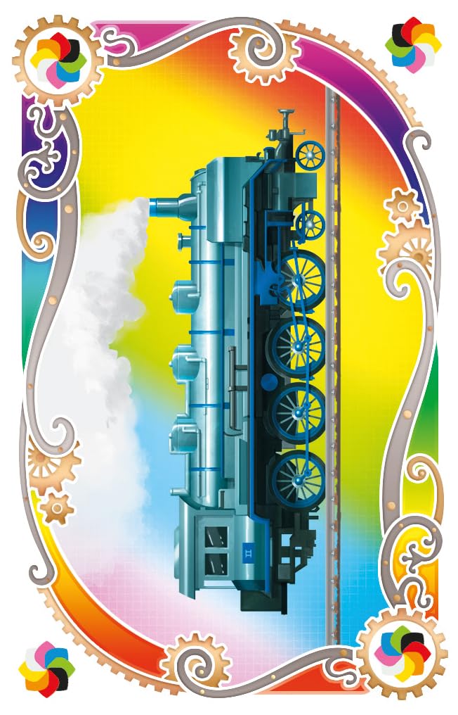 Les aventuriers du rail Asmodee Europe Jeu de Base - Version Française - Jeu de Société et Stratégie pour Enfants dès 8 Ans - 2 à 5 Joueurs - Days of Wonder