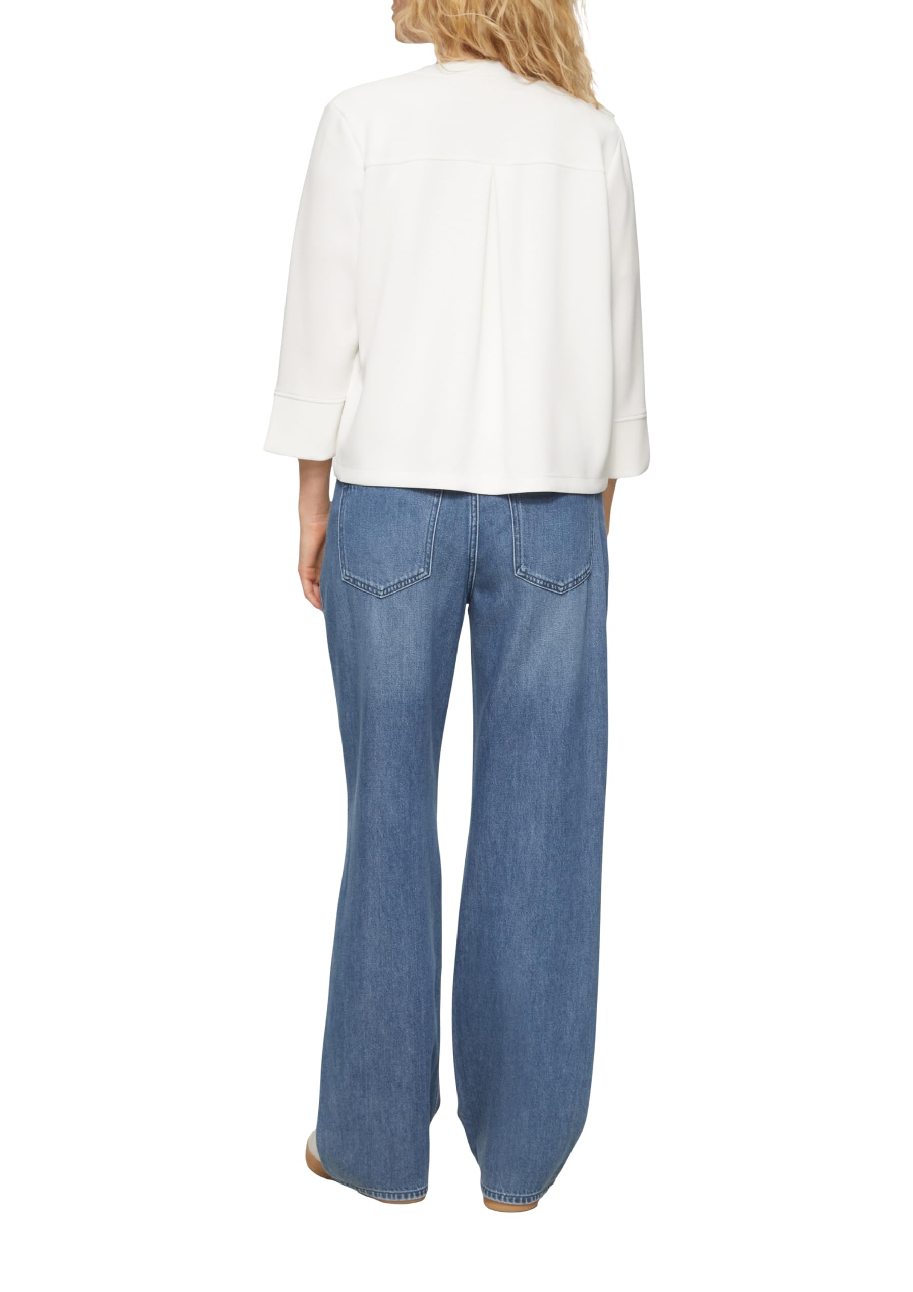 s.Oliver Scuba-Sweatjacke mit Faltendetail