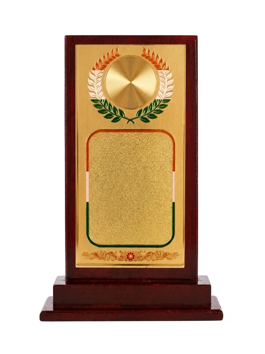 Wooden sheilds Momento 11 inch Trophies, Award Recognition Trophy for Winners, Competitions, and Ceremonies-picture-40