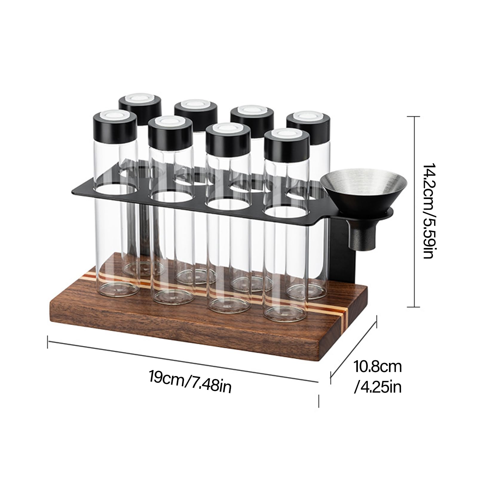 Kaffee Röhren Kaffee Röhren Kaffeezubehör Kaffeehalter Kaffeezubehör Für Kaffee Enthusiasten Präsentieren Kaffeebohnen Lagerregal