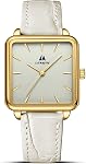 Ladies Watches, Analog Quartz Watches for Women, Waterproof Women's Wrist Watches with Leather Strap