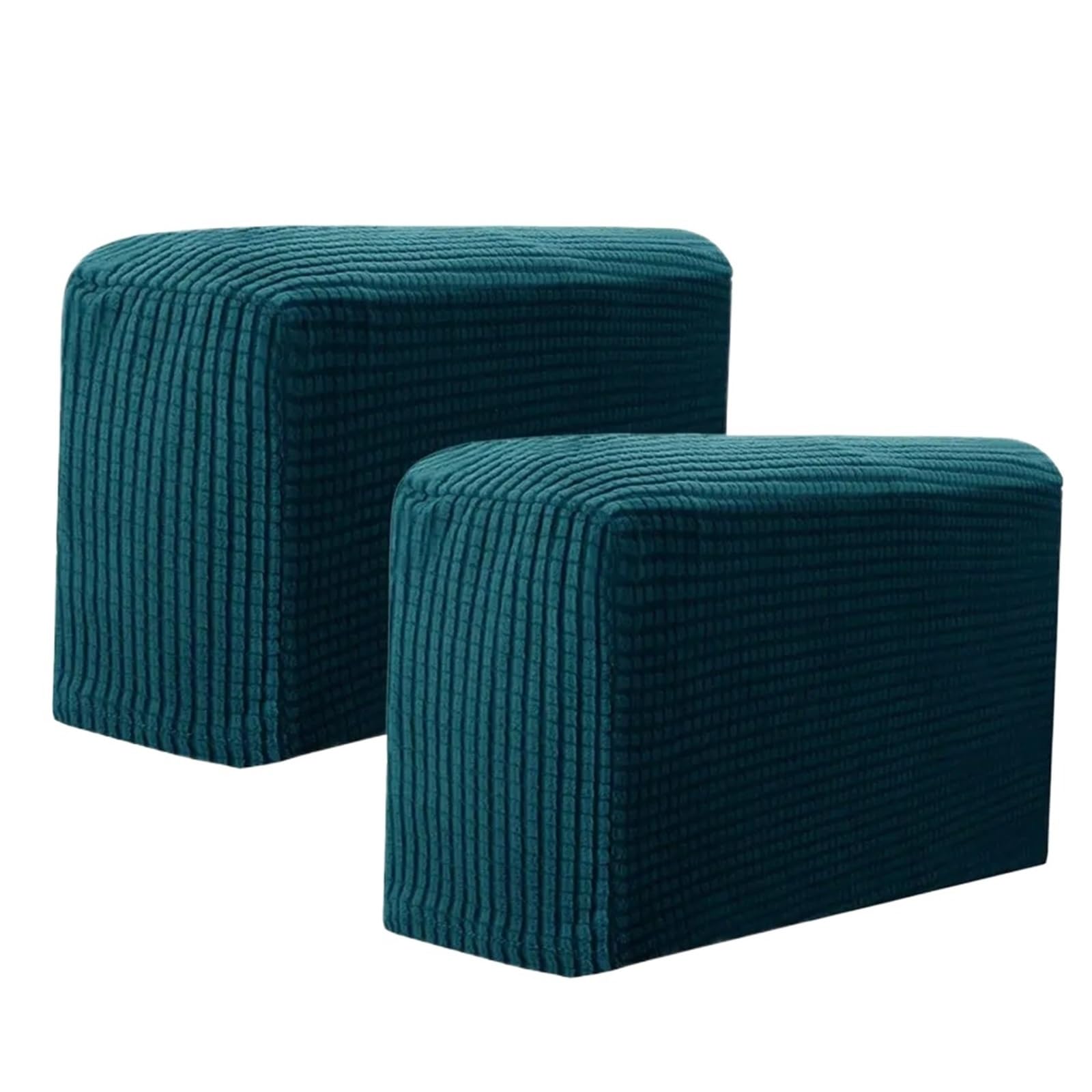 Zovloer Arm Chair Covers 4PCS Removable Armrest Covers Furniture Stretchy Chair Sofa Couch Arm Protector For Recliner Armchairs Sofas Couch(Blue)